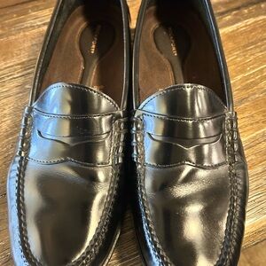 Rockport Men's Black Leather Penny Loafers, Flawless!!!